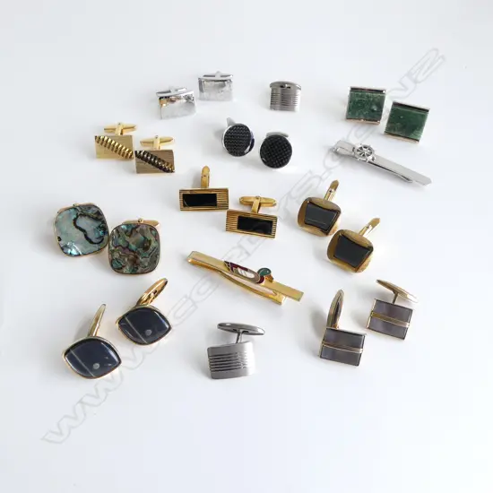 BAG OF CUFF LINKS ONE MARKED DANTE