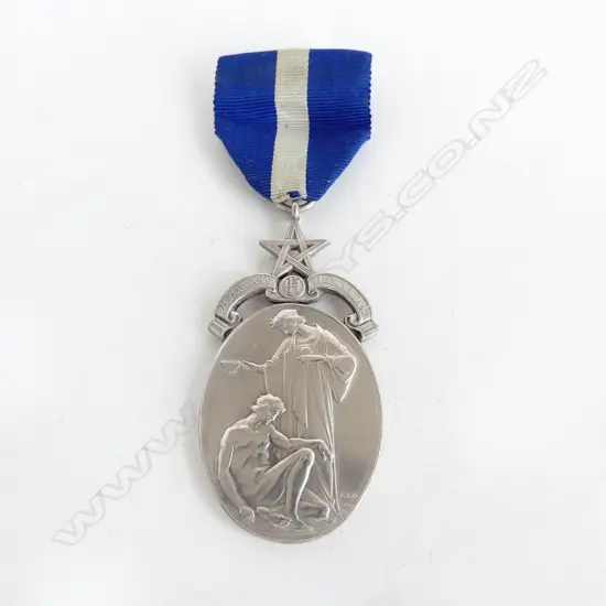 S/SILVER LODGE MEDAL 44GMS TOTAL WIEGHT