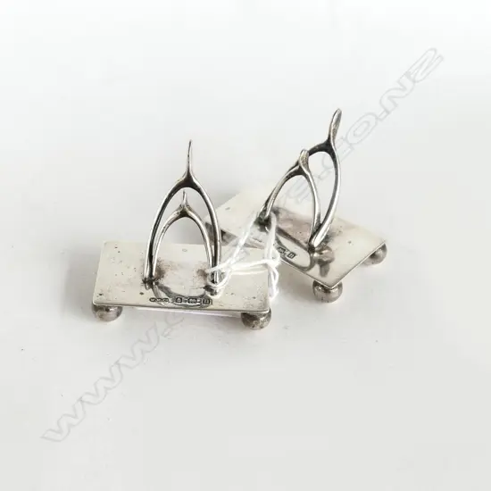 PR S/SILVER WISH BONE PLACE MARKERS 25GMS 