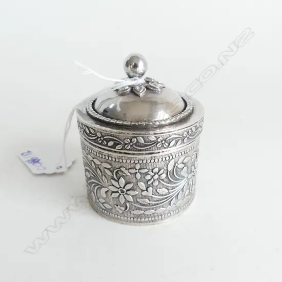 SML SILVER? LIDDED CONTAINER H.60mm