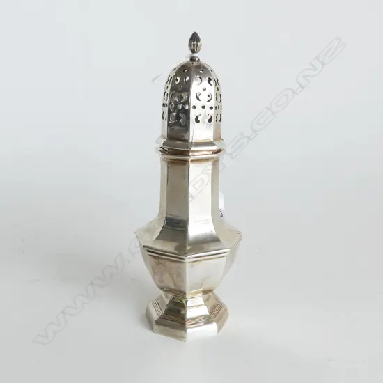 STG SILVER SIFTER, B'HAM 1929 H.165mm 120gms