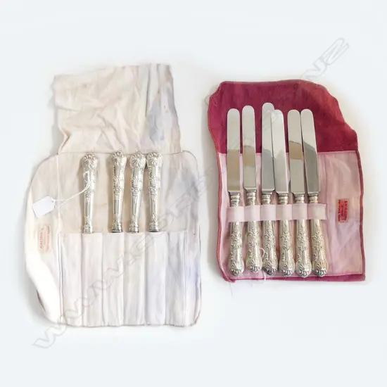 2 SETS OF  KNIVES 4 & 6 SETS 