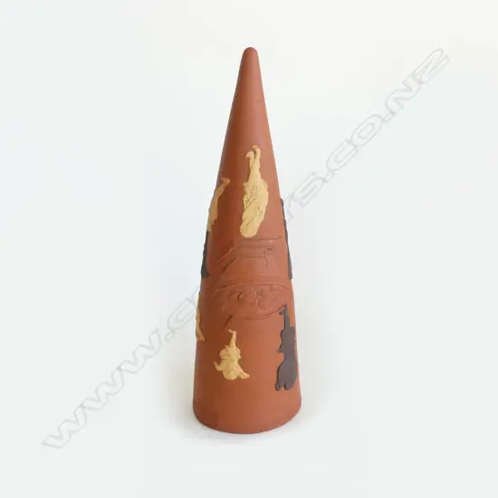 ORIENTAL TERRACOTTA BIRD FEEDER L300MM