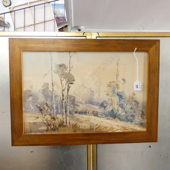 BIRTCHNELL DELPH W/C COUNTRY SCENE 280 x 430mm