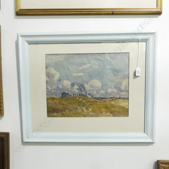 GEOFF FAIRBURN 'SPRING DAY' W/C SIGNED 270x350mm