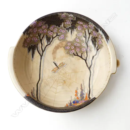 CROWN DEVON BOWL 215mm dia