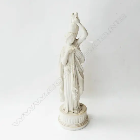 PARIAN WARE FIGURE H.360mm