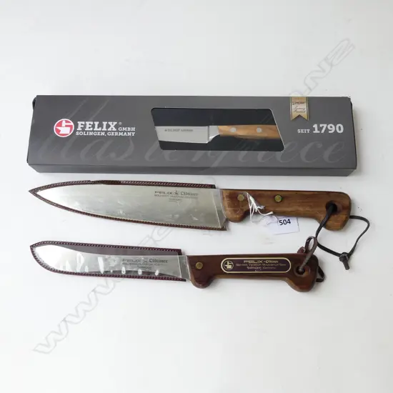 SET OF FELIX SOLINGEN GERMAN KNIVES