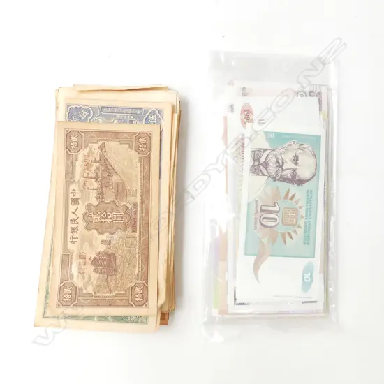 ASST. WORLD NOTES; CHINA, VENEZUELA,  etc