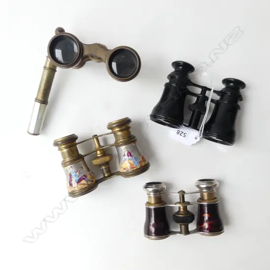 4 PRS OPERA GLASSES W.105mm