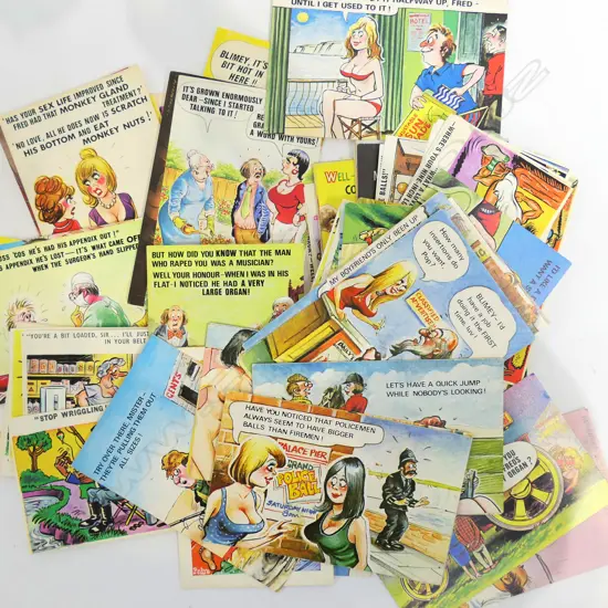 ASST. ADULT NOVELTY POSTCARDS