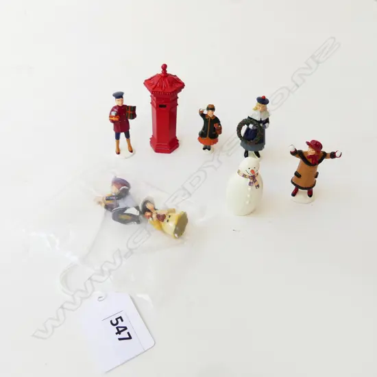 4 BOXED IMPERIAL PRODUCTION N.Z.'TOWN AND AROUND' LEAD FIGURINES; INCL. Letter to Santa