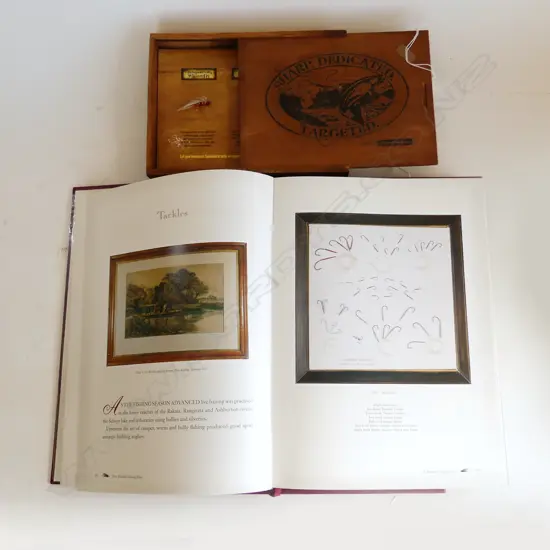 The Book: 'New Zealand Fishing Flies' by BRAGG- Robert K. The Caxton Press Christchurch. 1996. LTD.ED. 750. folio. Illust. 160pp. Red leatherette in red slipcase. Note: Bragg