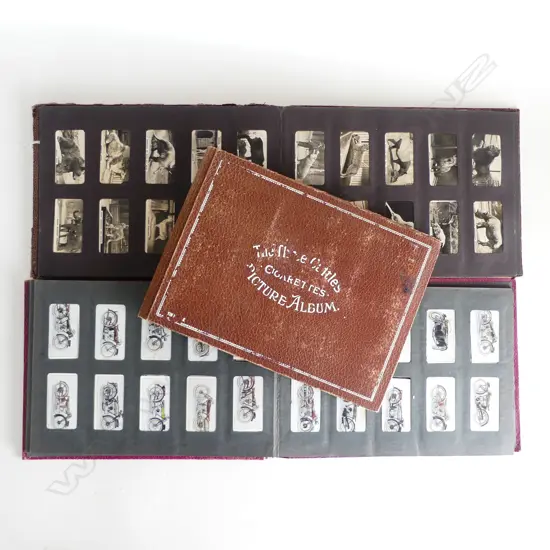 CIG CARD COLLECTION 3 ALBUMS ALL BLACKS  EARLY NZ  MOTOR BIKES ETC