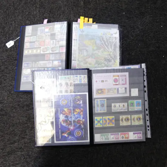 2 WORLD STAMP ALBUMS