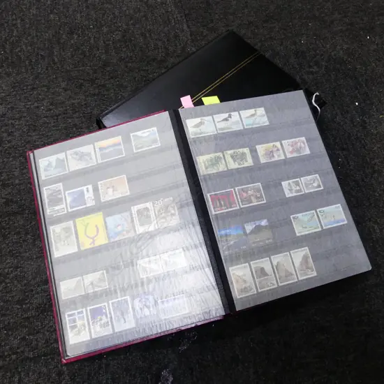 STAMP ALBUM WORLD STAMPS & UNUSED STAMP ALBUM