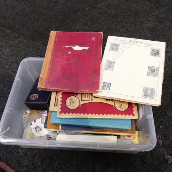 ASST. STAMPS & ALBUMS