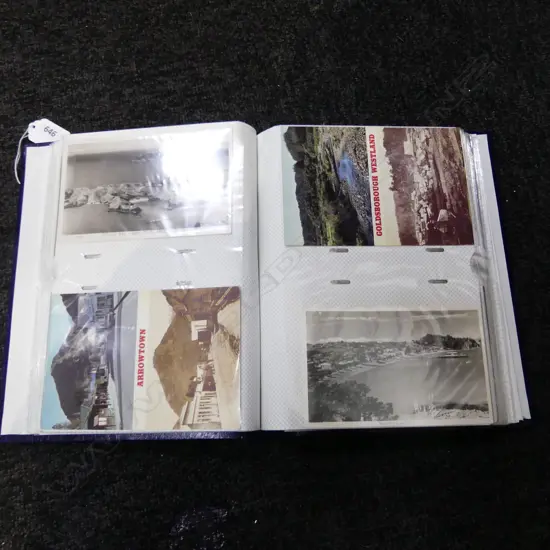 POST CARD ALBUM OVER 90 POSTCARDS