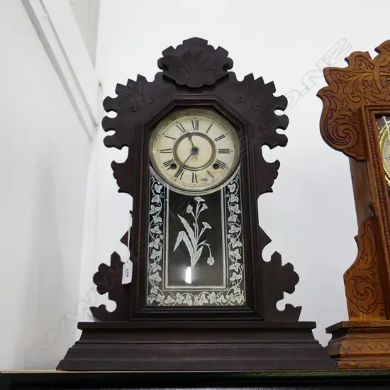 ANSONIA GINGERBREAD MANTLE CLOCK H.580mm