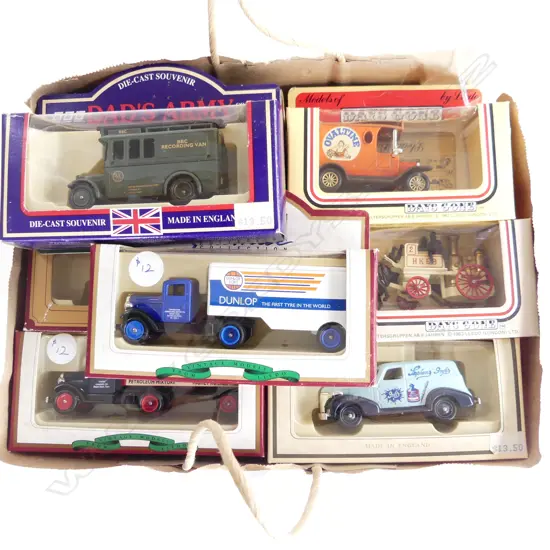 30 BOXED LLEDO MODELS; DAYS GONE, DADS ARMY, etc