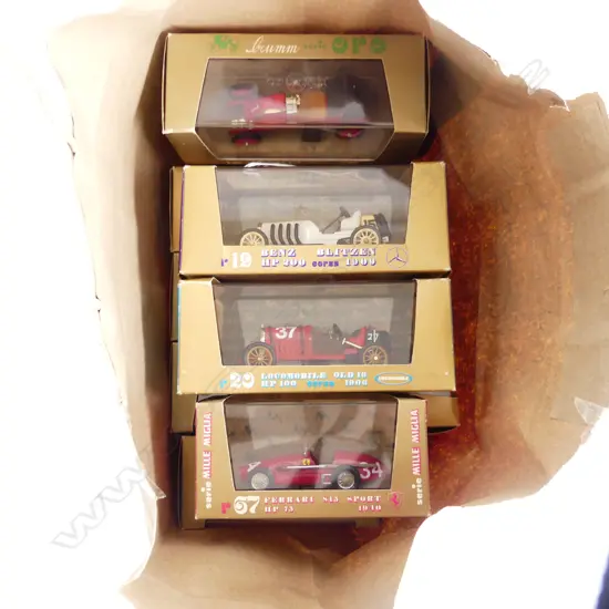 10 BOXED BRUMM MODELS