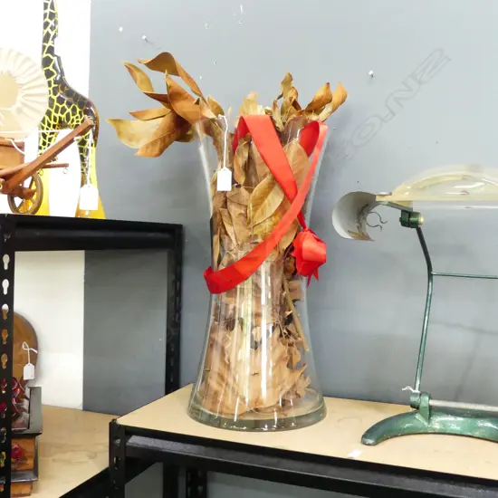 LG GLASS VASE H.490mm