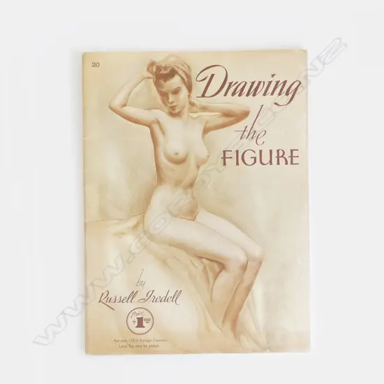 ART BOOK DRAWING THE FIGURE BY RUSSELL IREDELL MINT CONDITION