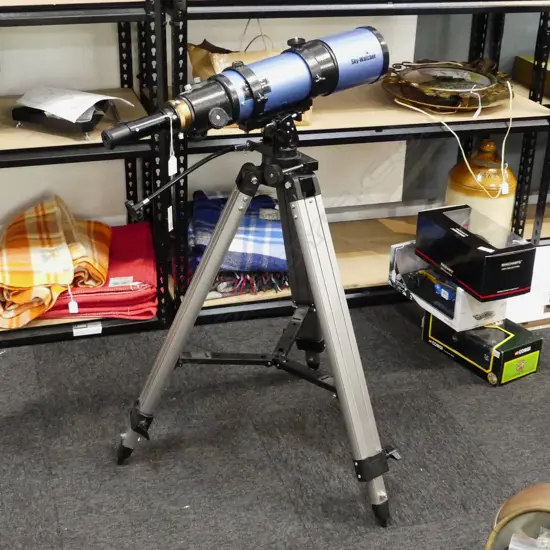 'SKY WATCHER' TELESCOPE w. STNAD; Telescope 'D=102mm F=500mm Coated Optics', ALT-AZIMUTH MOUNT, Instruction Manual