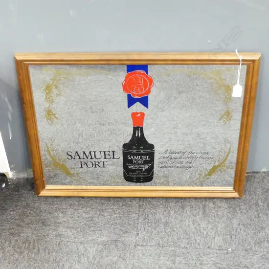 'SAMUEL PORT' BAR MIRROR 430x580mm