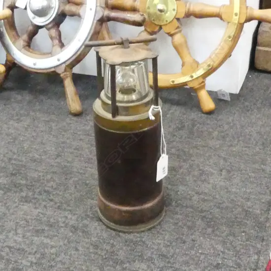 'ADMIRALTY' SHIPS LANTERN; Pattern #s to Base, H.320mm