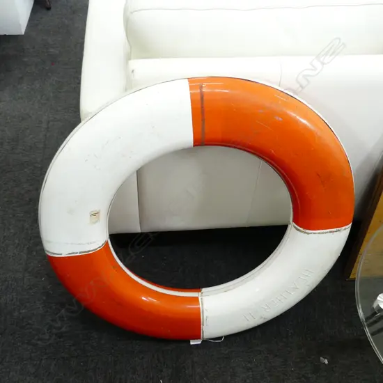 VINTAGE SHIPS LIFEBOUY 'HEATHER II" Dia. 760mm