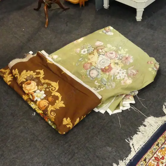 2 LG PIECES SANDERSON LINEN