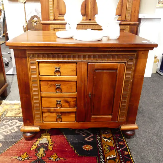 STAINED PINE CABINET 810x475x695mm