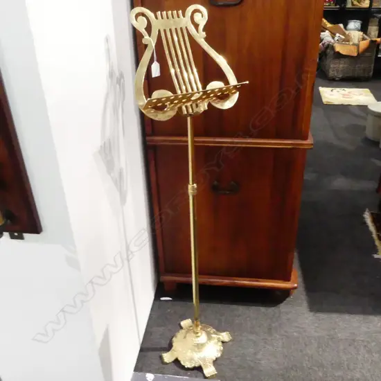 BRASS MUSIC STAND H.1160mm