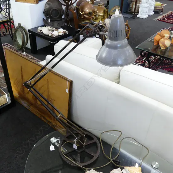 INDUSTRIAL NORWEGIAN LUXO LAMP