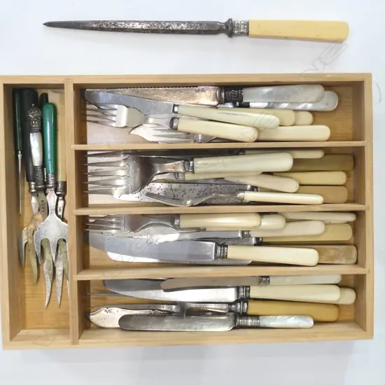 ASST. IVORINE HANDLED CUTLERY