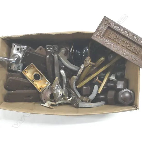 ASST. VINTAGE DOOR HARDWARE ETC