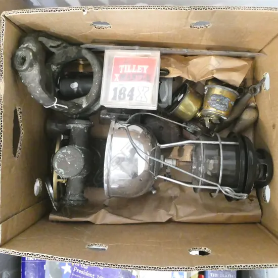 ASST. NAUTICAL INCL. LANTERNS, PULLEY BLOCKS, CRADLE FROM SHIPWRECK 'NAMBUCCA' etc