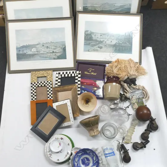 ASST. CHINA, CRYSTAL, 4 COLONIAL PRINTS