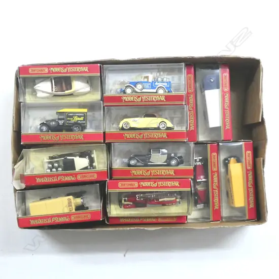 20 BOXED MATCHBOX MODELS OF YESTERYEAR