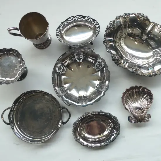 8PCS MIXED EP DISHES ETC