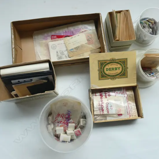 ASST. WORLD STAMPS; N.Z., DENMARK, etc