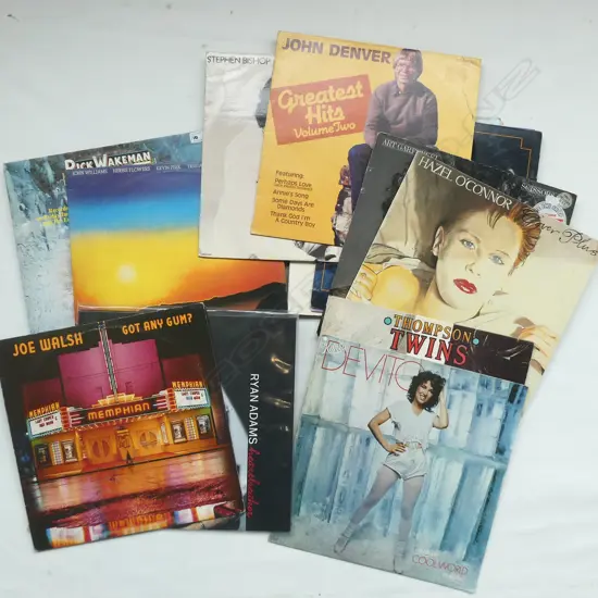 ASST LP'S; RYAN ADAMS, RICK WAKEMAN, KARLA DEVITO, etc