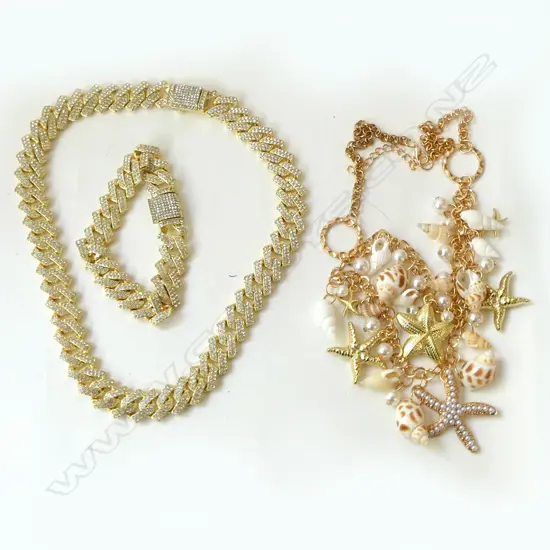 3 PCS NEW COSTUME JEWELLERY 