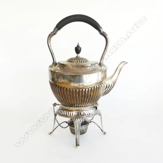 STG SILVER SPIRIT KETTLE, LONDON 1927, 672gms