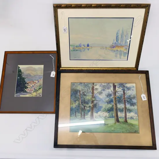 E. L. PRINCE W/C, DOROTHY WILKES W/C, ARTIST UNKNOWN W/C, 275x370mm