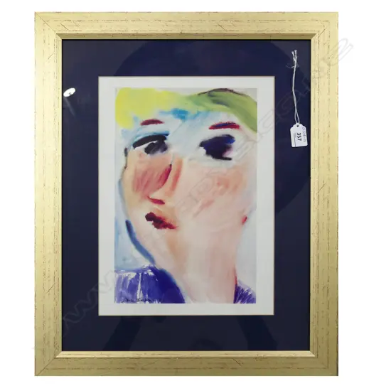 JANE EVANS PORTRAIT PRINT, 370x270mm