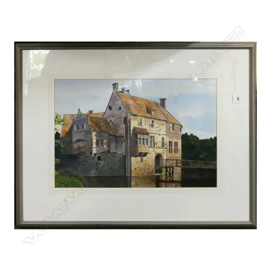 RON STENBERG, GERMAN ESTATE, W/C, 360x485mm