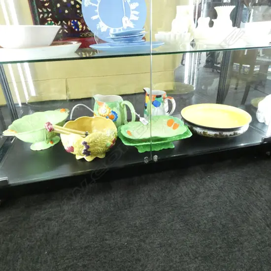 7 ASSORTED CARLTON WARE, INCLUDING 2 JUGS, ETC