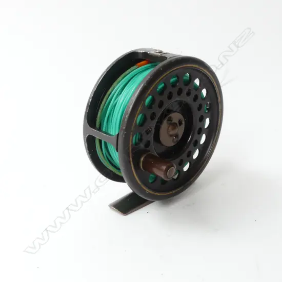 HOUSE OF HARDY FRESH WATER REEL; 'The Golden Prince 5/6', Dia.74mm